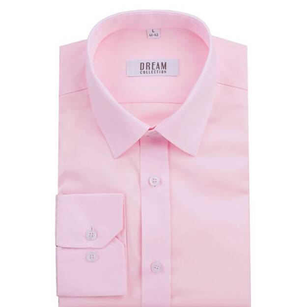 Koszula różowa Slim